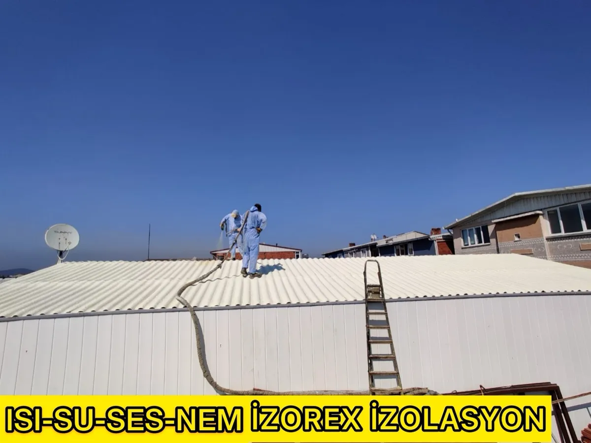 Çatı yalıtımı uygulaması